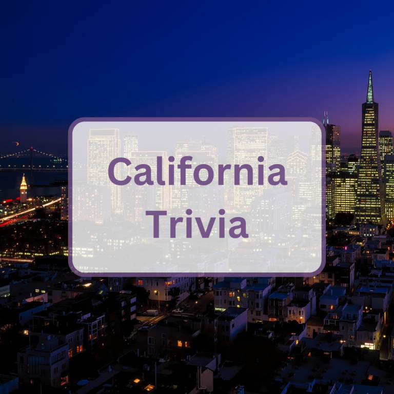 California Trivia
