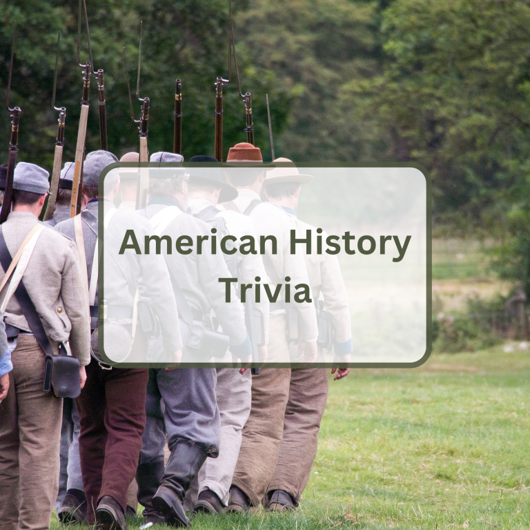 Featured Image of American History Trivia.