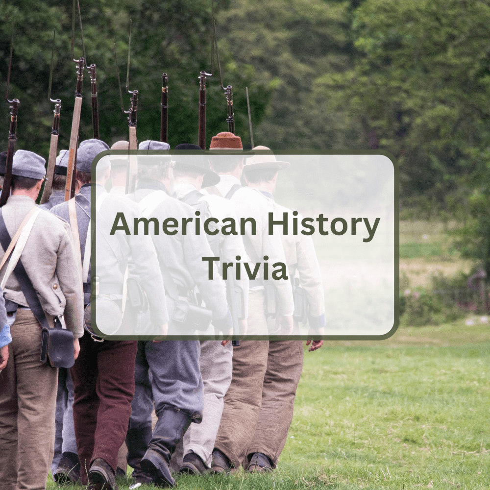Featured Image of American History Trivia.