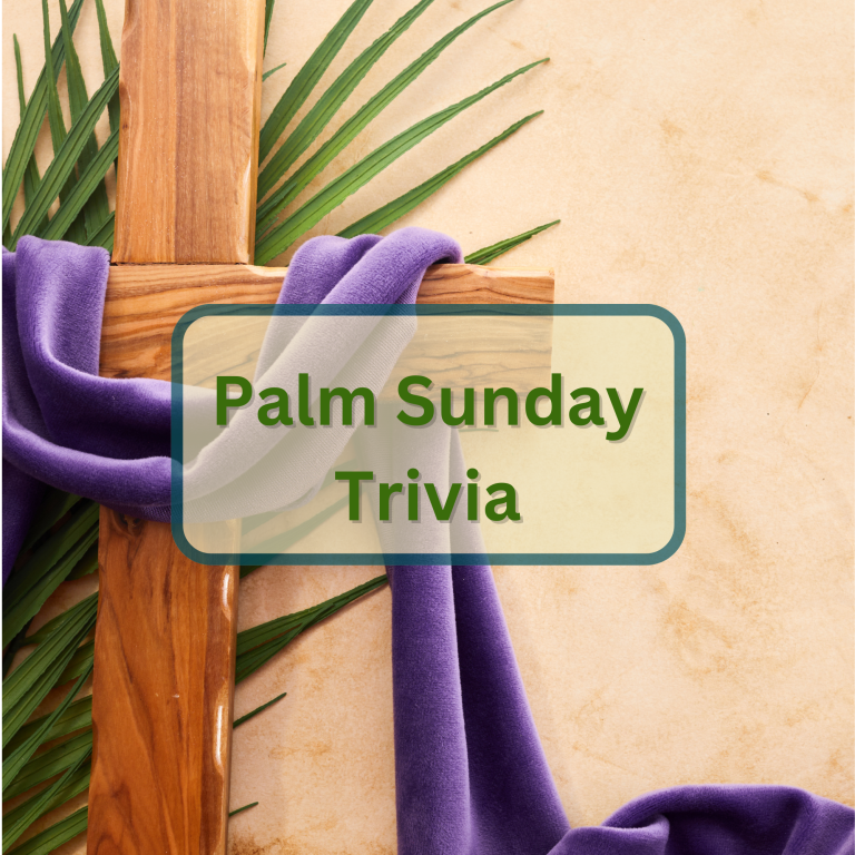 featured image for palm sunday trivia
