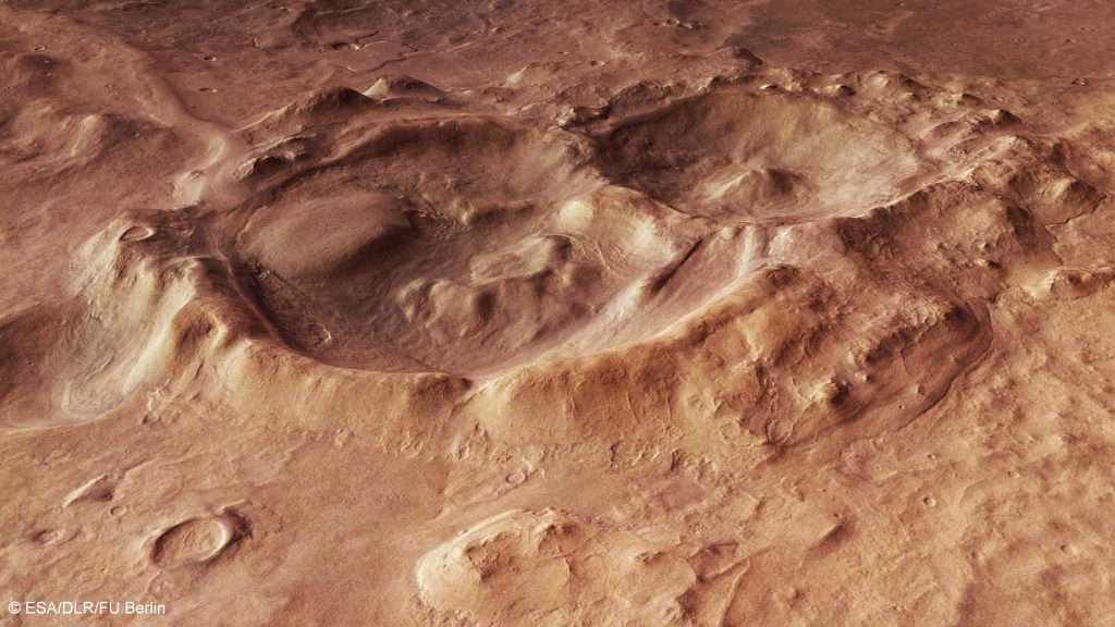 There’s a Massive Crater on Mars That Could Hold Earth's Water