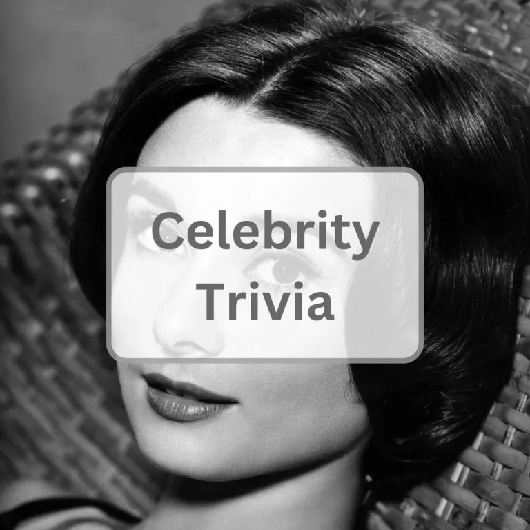 Featured Image of Celebrity Trivia